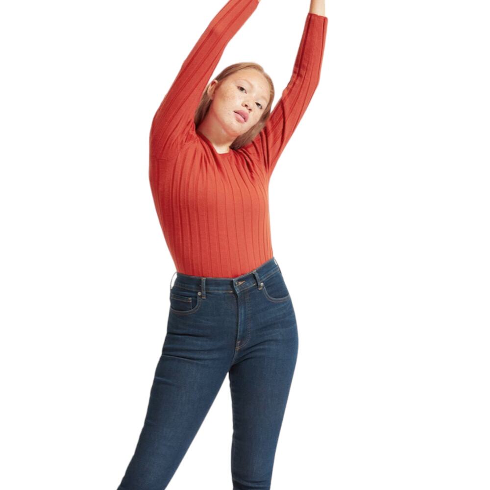 Everlane High Rise Medium Wash Skinny jeans-size 28